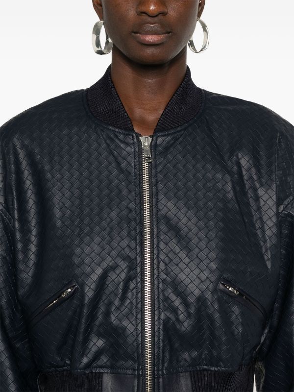 Rotate Birger Christensen Cropped Braided Jacket