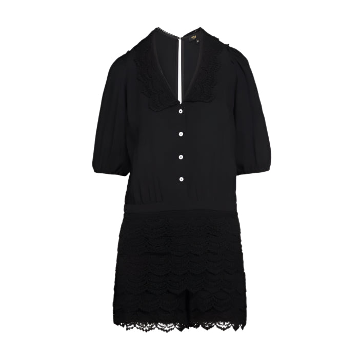 Maje Playsuit with floaty top