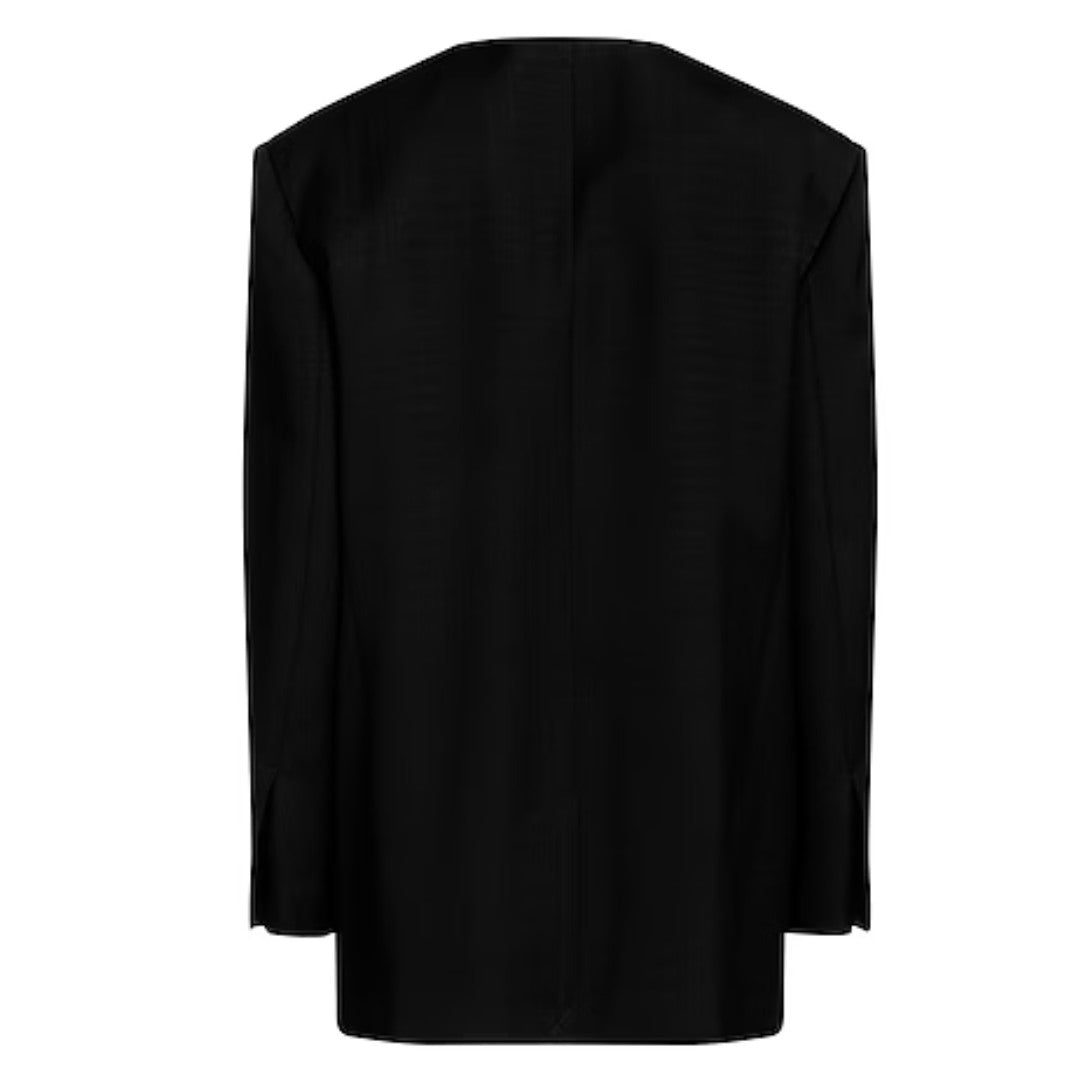 Sandro Black Oversized Blazer
