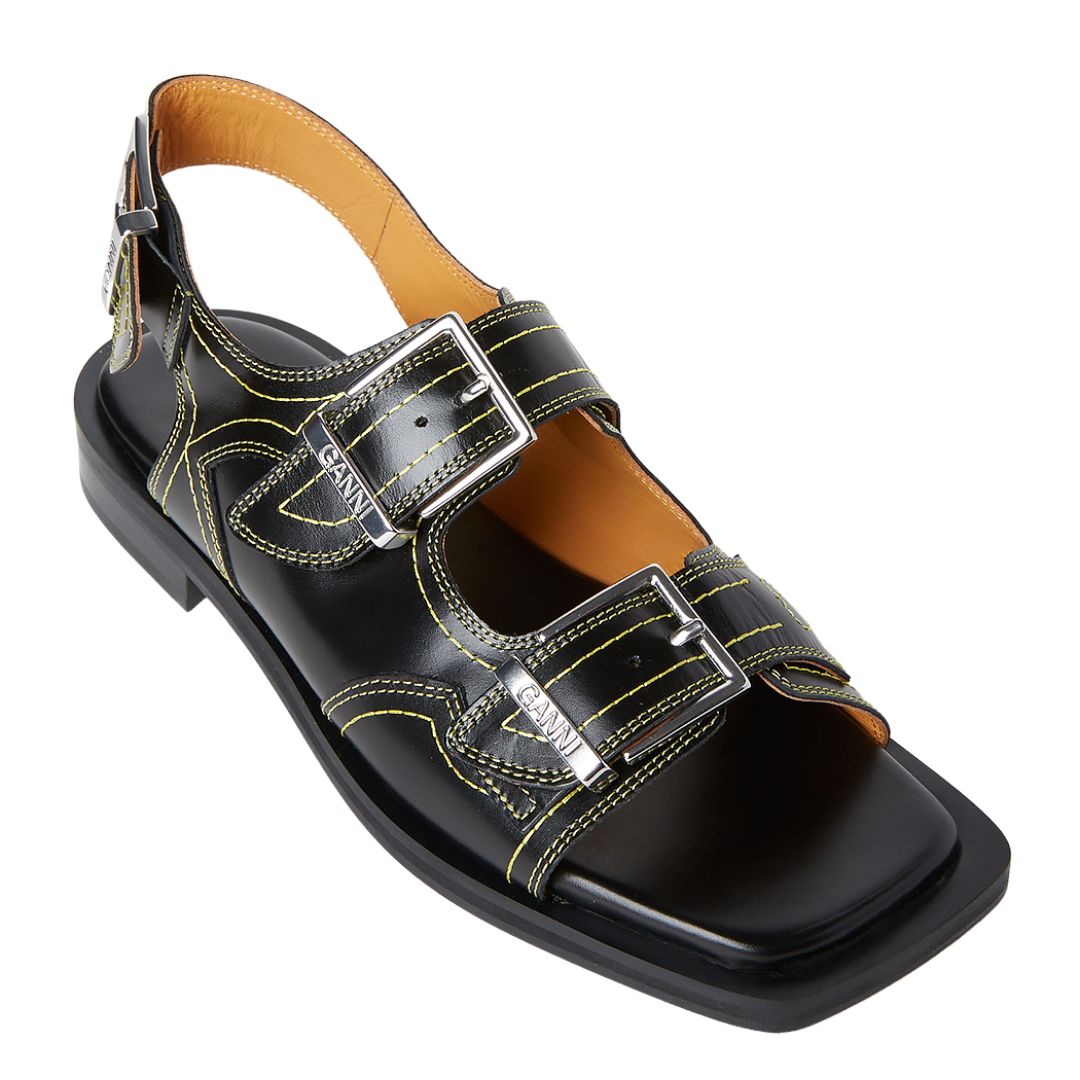 Ganni Western Sandals