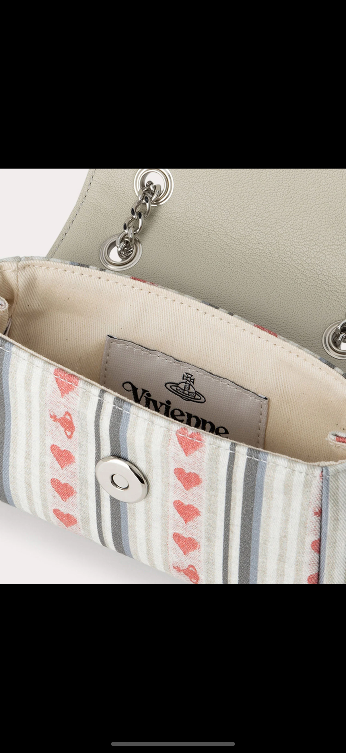 Vivienne Westwood Small Purse Chain Twill Bag
