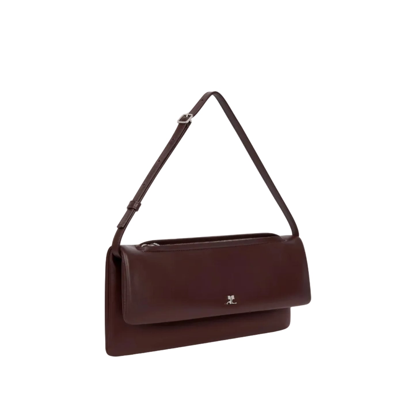 Courrèges Cuff leather shoulder bag
