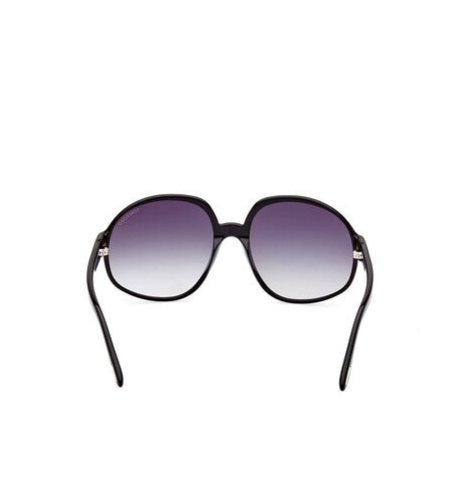 Tom Ford Claude Smoke Gradient Oversized Ladies Sunglasses