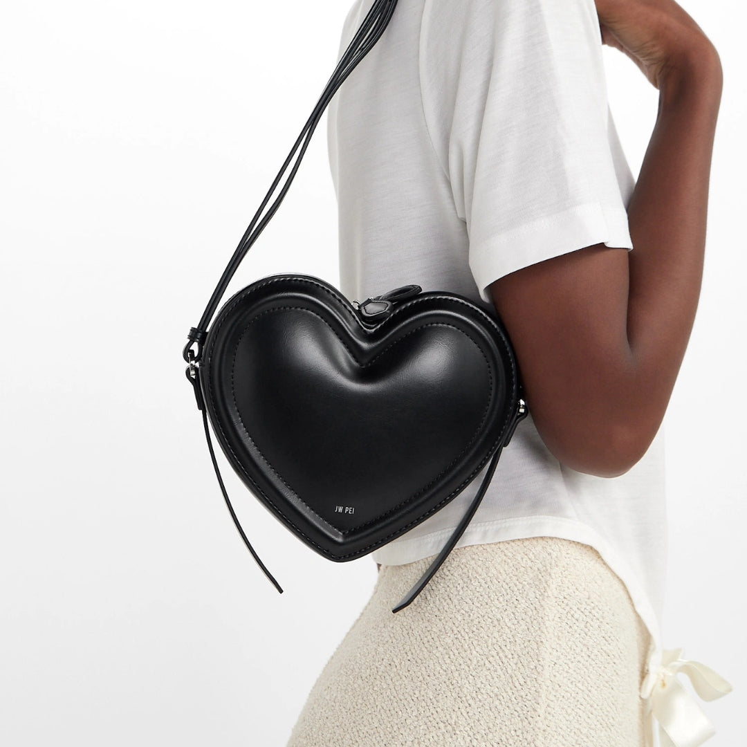 JW PEI Arlene heart shaped bag