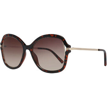 Guess Brown Butterfly Ladies Sunglasses