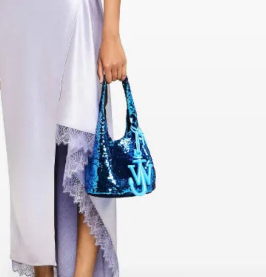JW Anderson mini sequin shopper bag