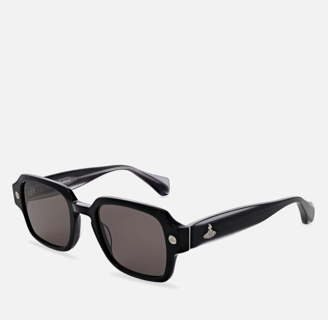 Vivienne Westwood black square Sunglasses