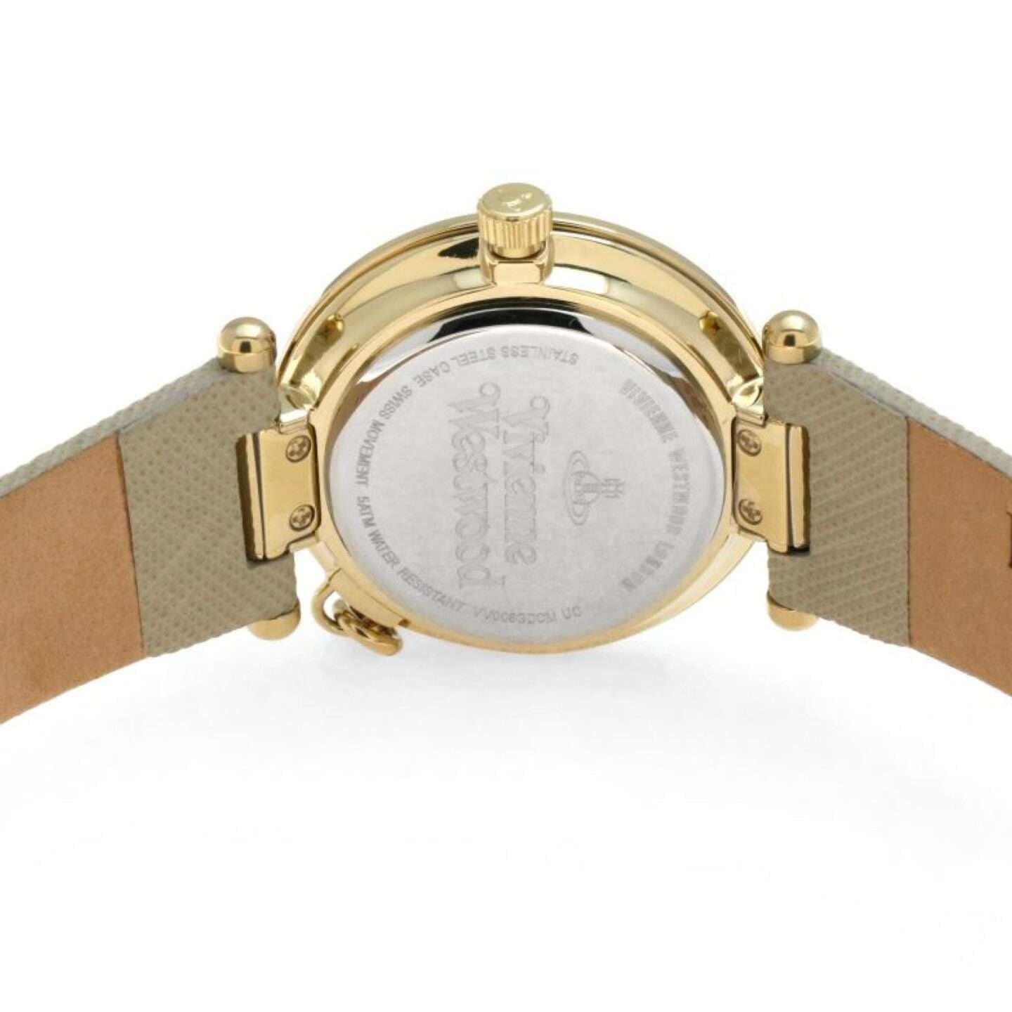 Vivienne Westwood Orb Leather Strap Ladies Watch