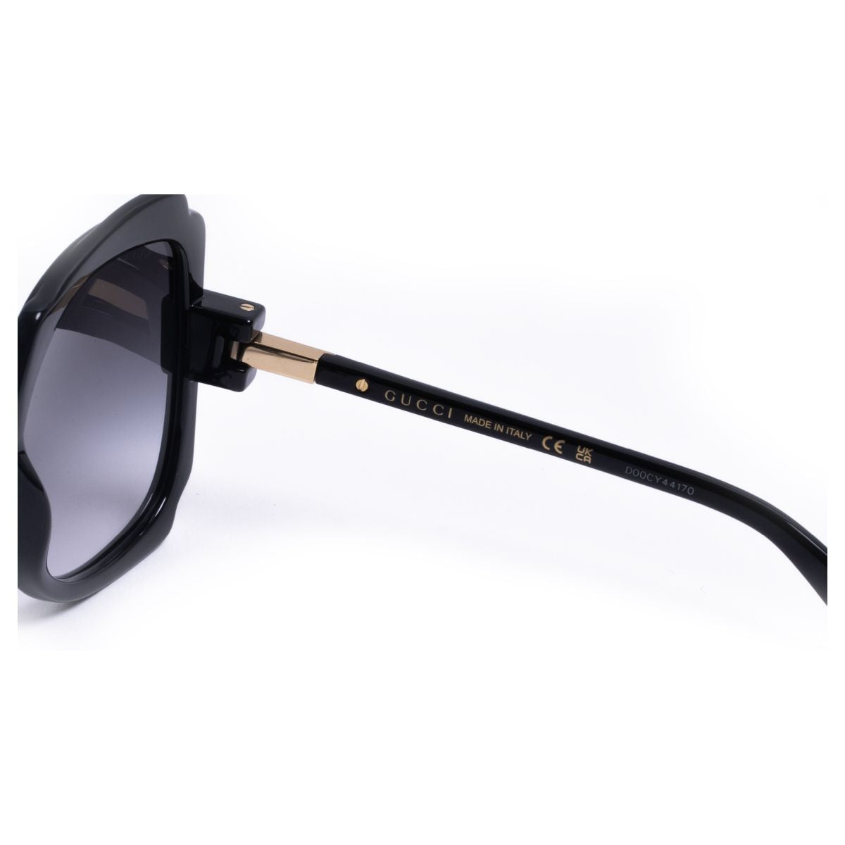 Gucci Oversized Butterfly black sunglasses