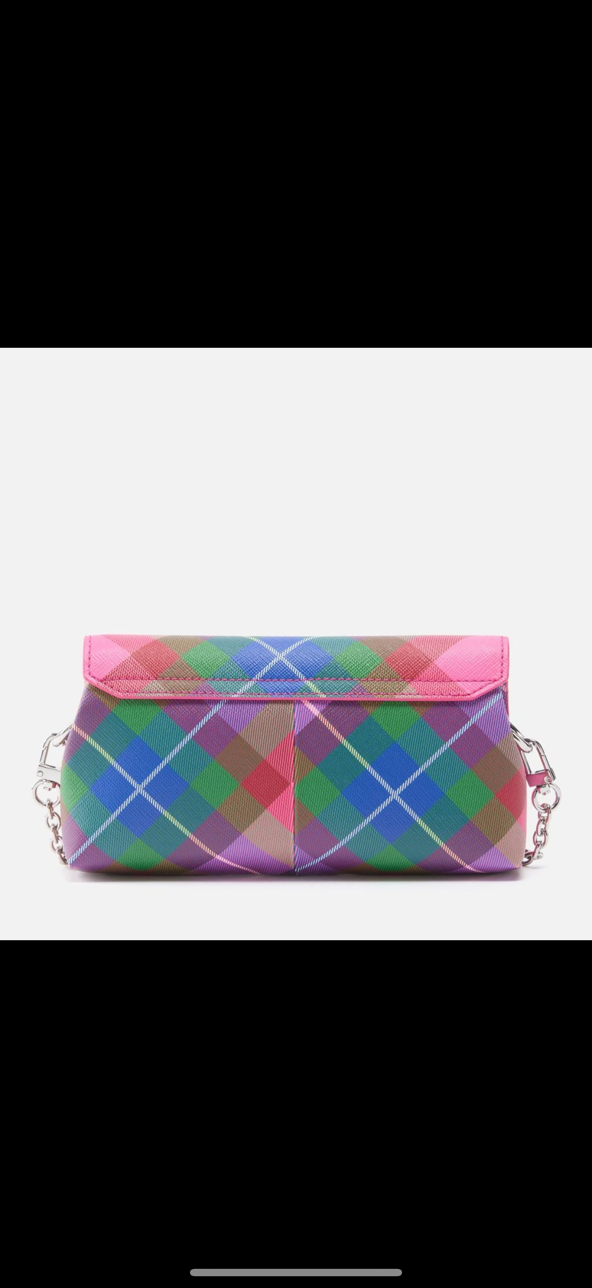 Vivienne Westwood Tartan bag on chain