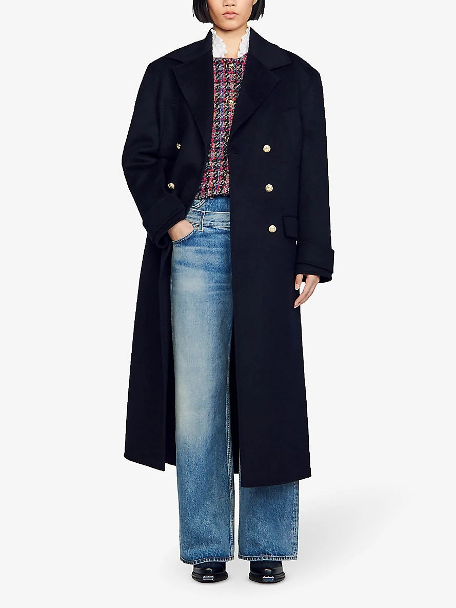 Sandro oversized coat