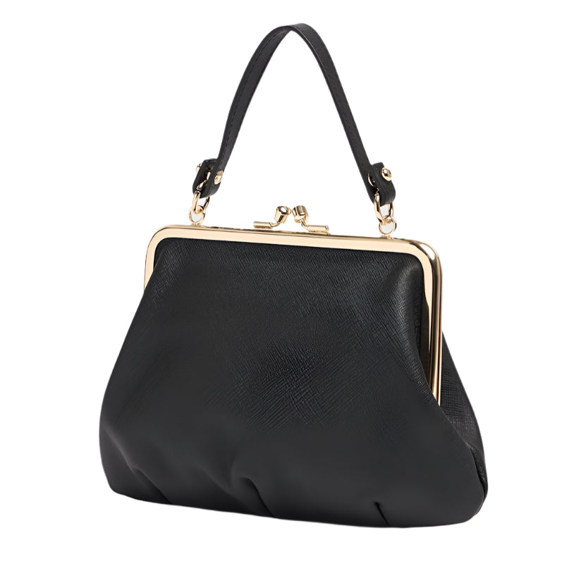 Vivienne Westwood Black Granny bag with gold hardware (Liza’s bag🔥)