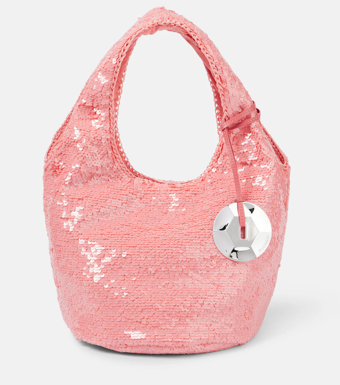 JW Anderson Pink Mini Sequin bag