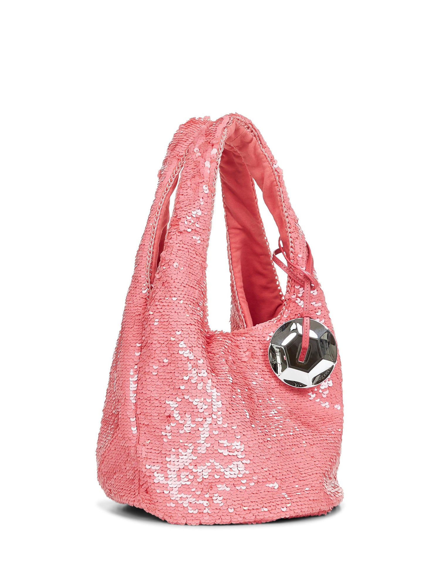 JW Anderson Pink Mini Sequin bag