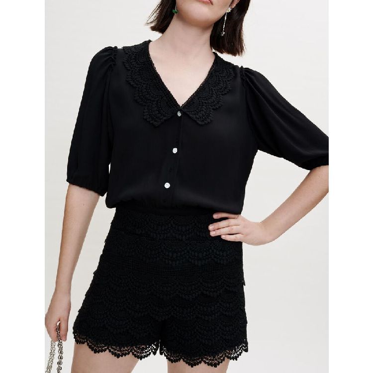 Maje Playsuit with floaty top