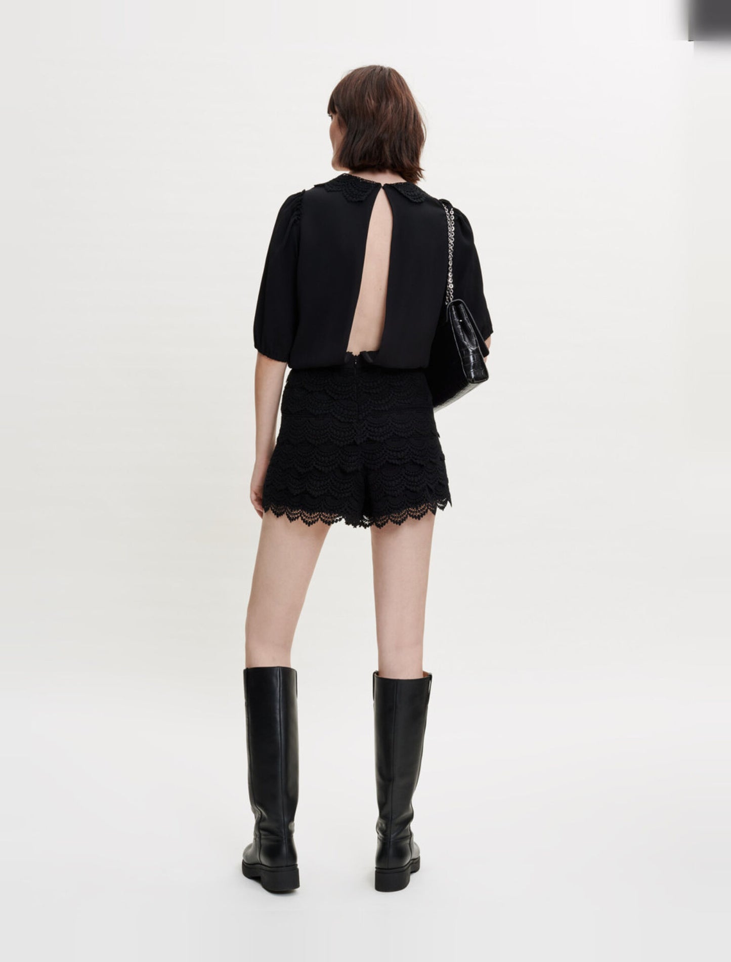 Maje Playsuit with floaty top