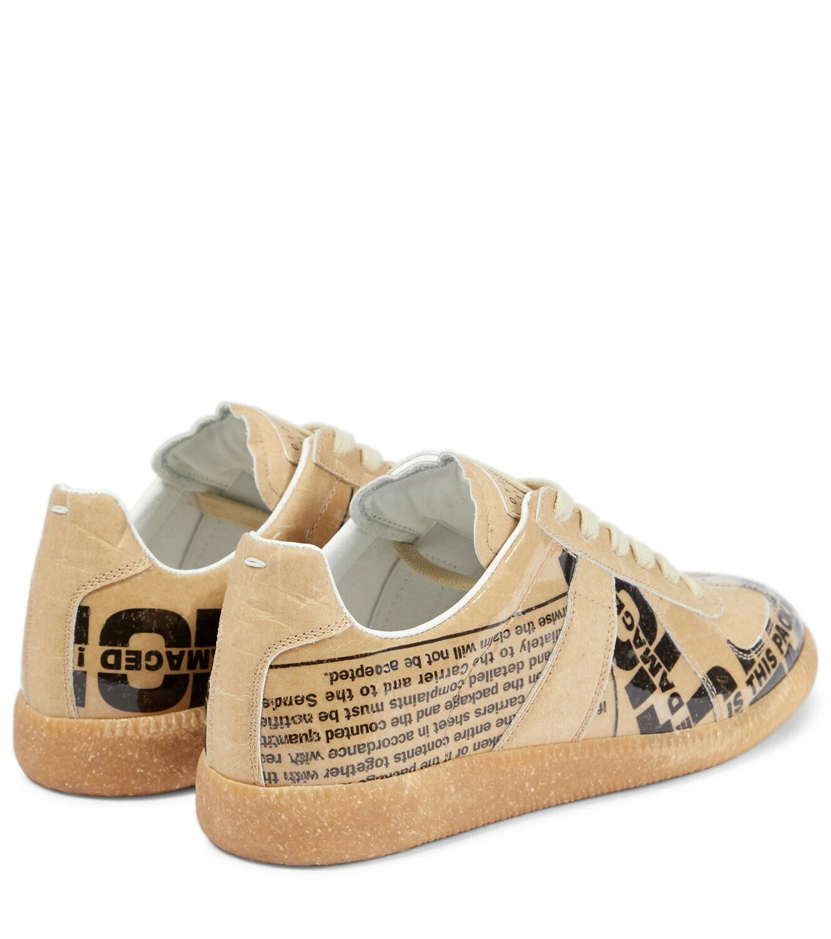 Maison Margiela Replica sneakers in Paper print