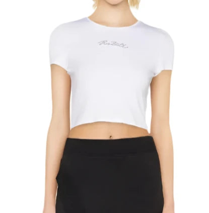 Rotate white crop top