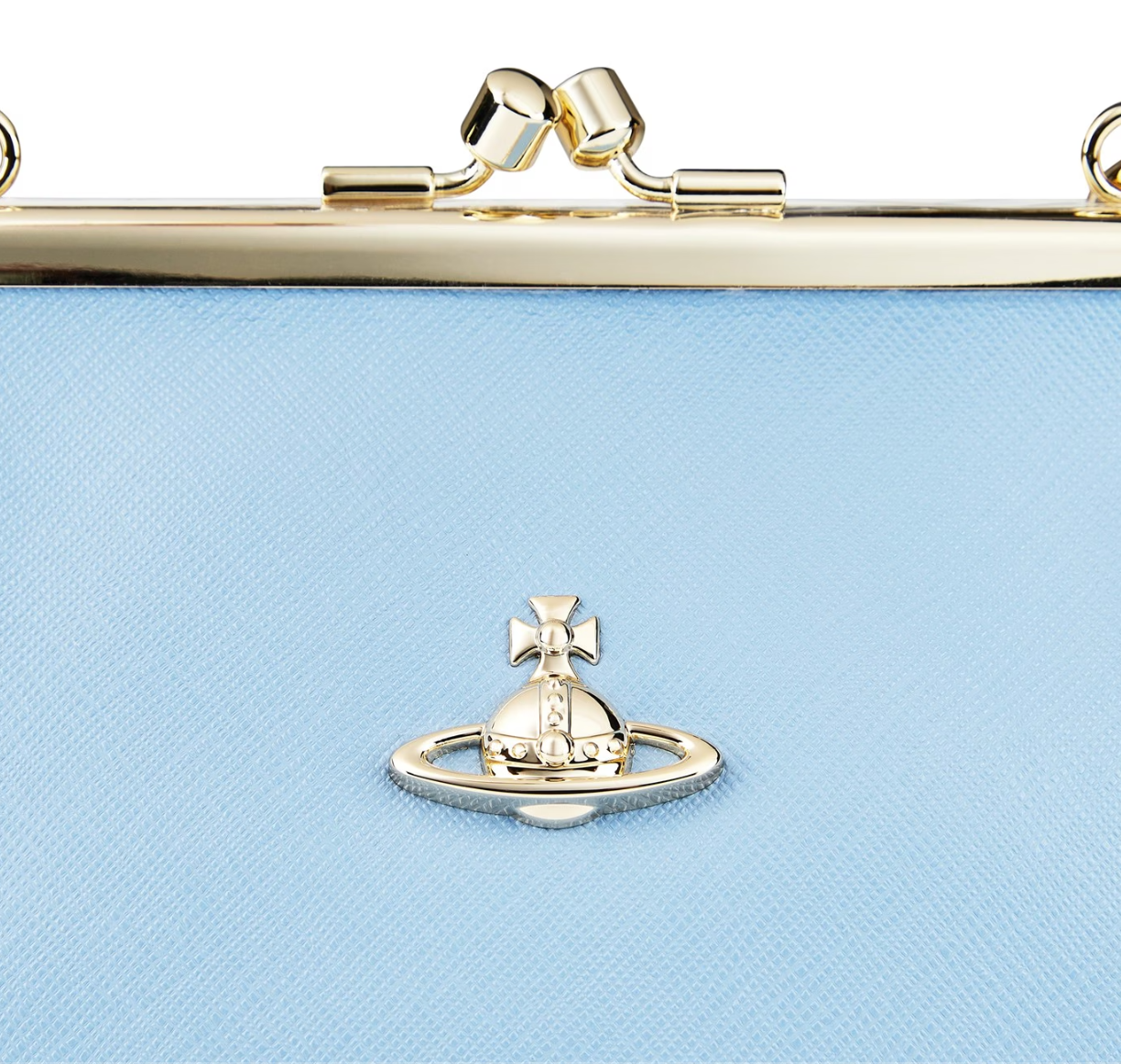 Vivienne Westwood light blue granny bag