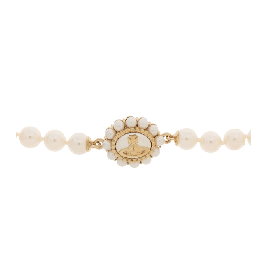 Vivienne Westwood Amaya Orb Faux Pearl Necklace
