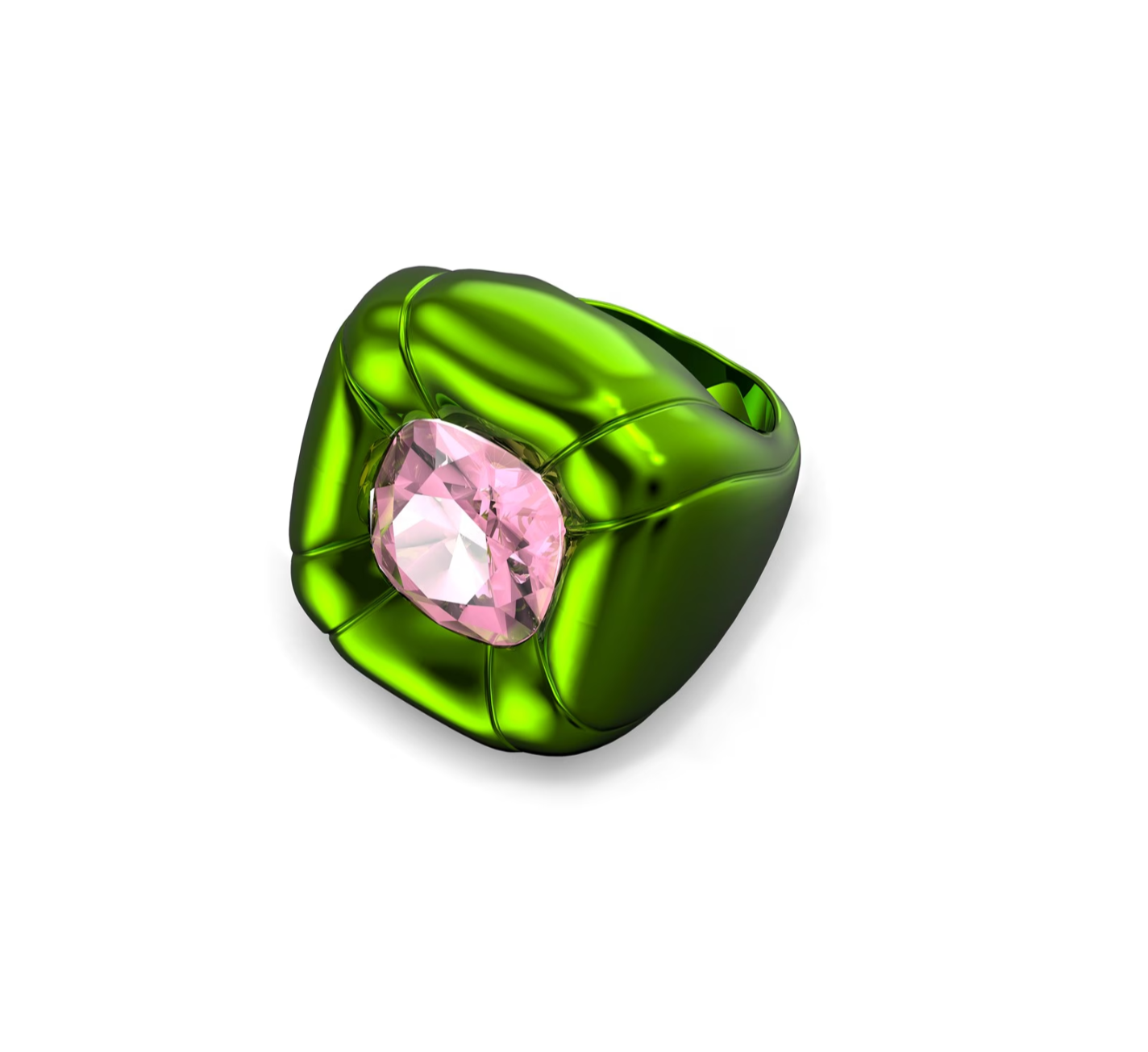 Swarovski Dulcis cocktail ring, Green