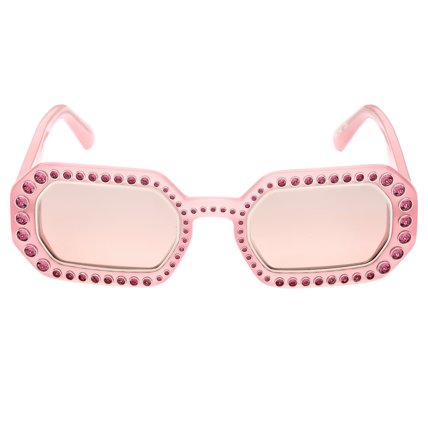 Swarovski Octagon Sunglasses in Pink