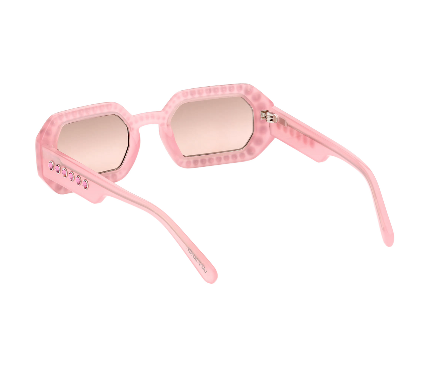 Swarovski Octagon Sunglasses in Pink
