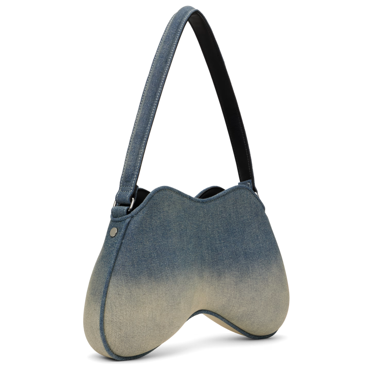 DIESEL Blue Double-D Shoulder Bag