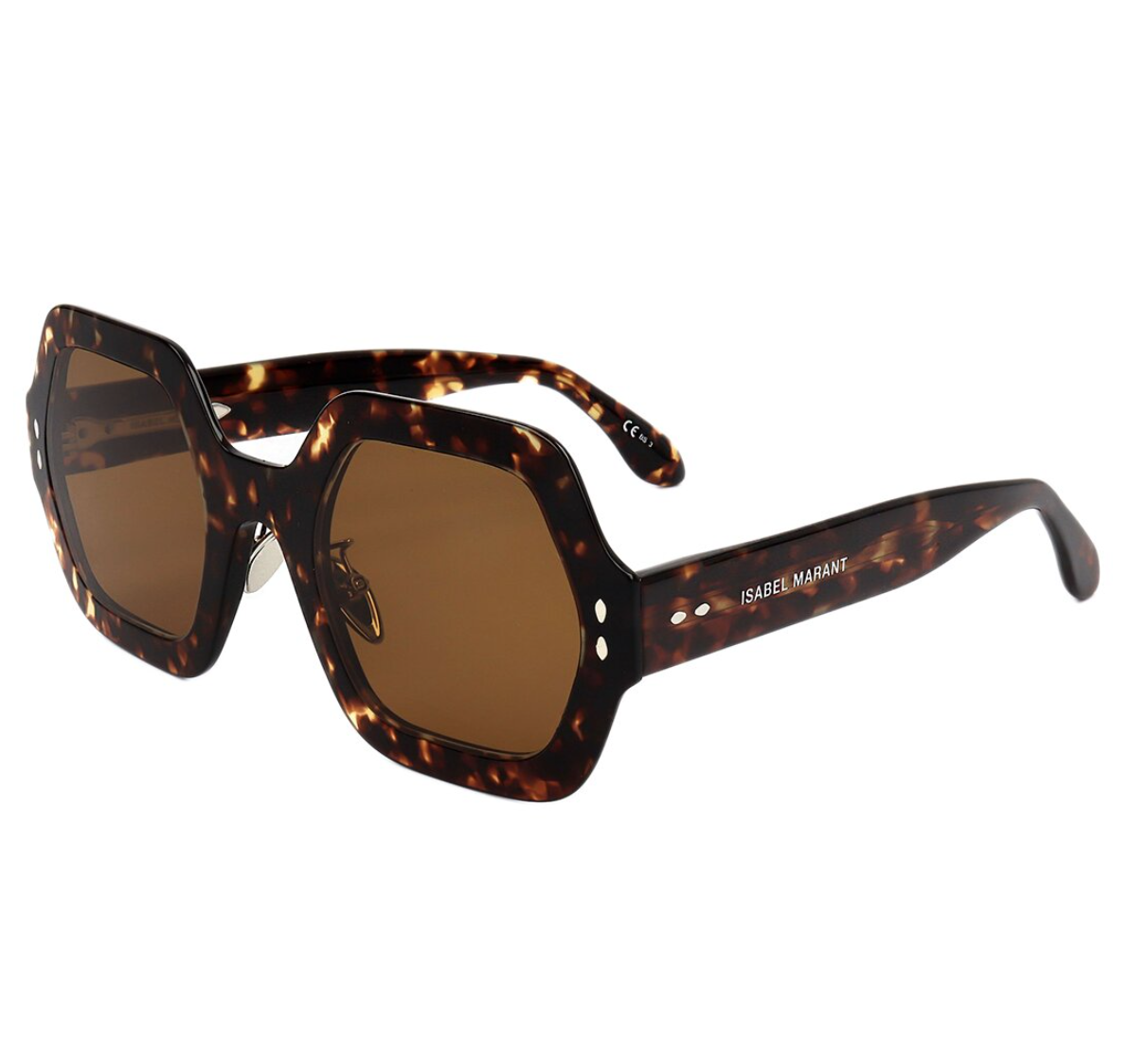 Isabel Marant Square Leopard Print sunglasses