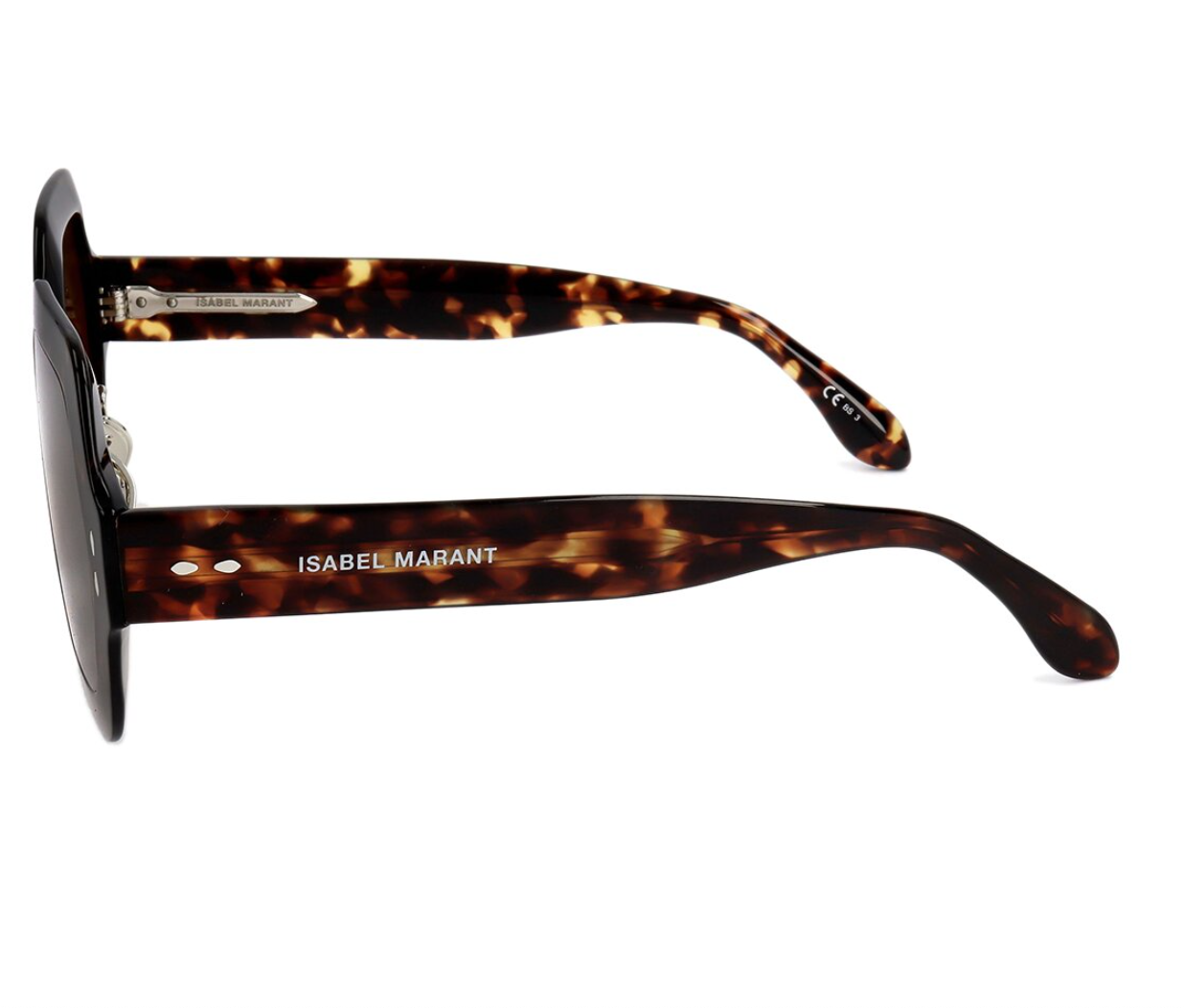 Isabel Marant Square Leopard Print sunglasses