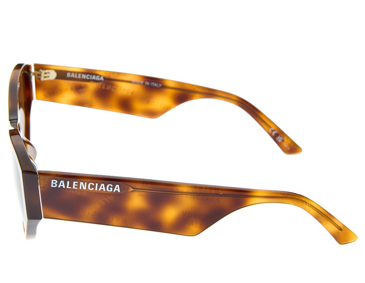 Balenciaga Brown Logo sunglasses