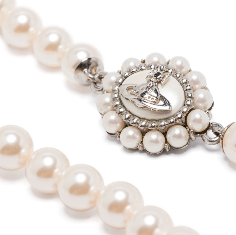 Vivienne Westwood Amaya Orb Faux Pearl Necklace