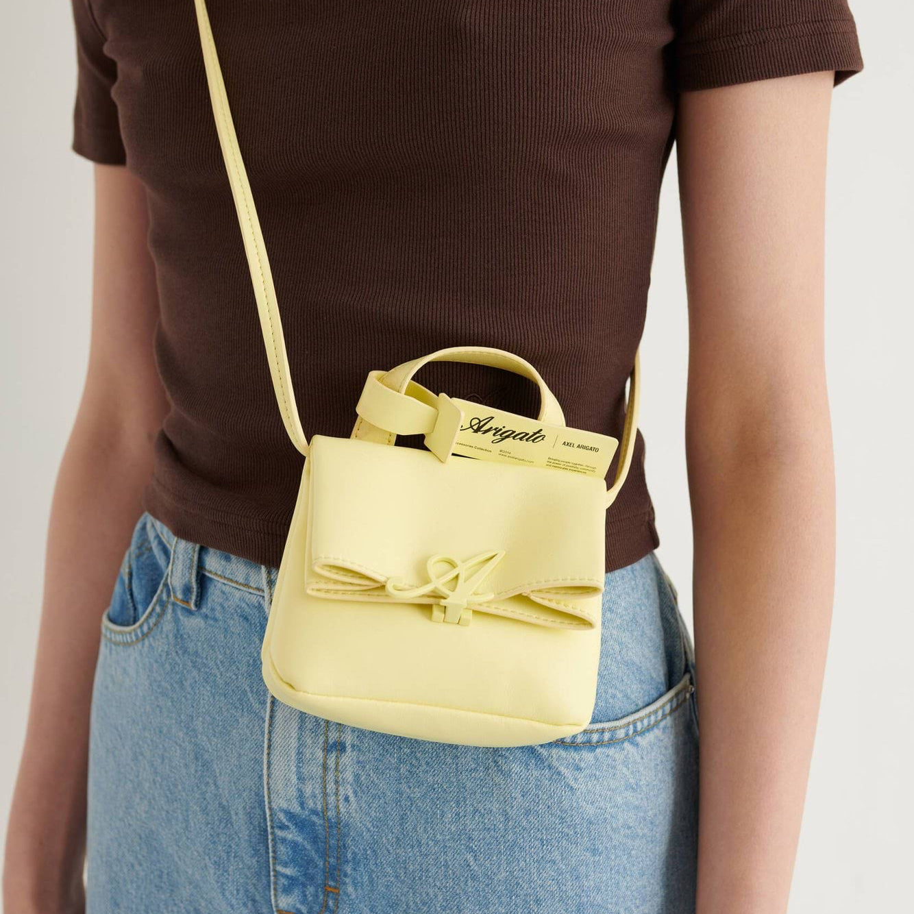 Axel Arigato Mini Market Bag Yellow