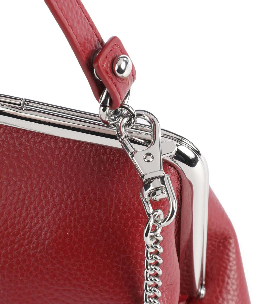 Vivienne Westwood dark red granny bag
