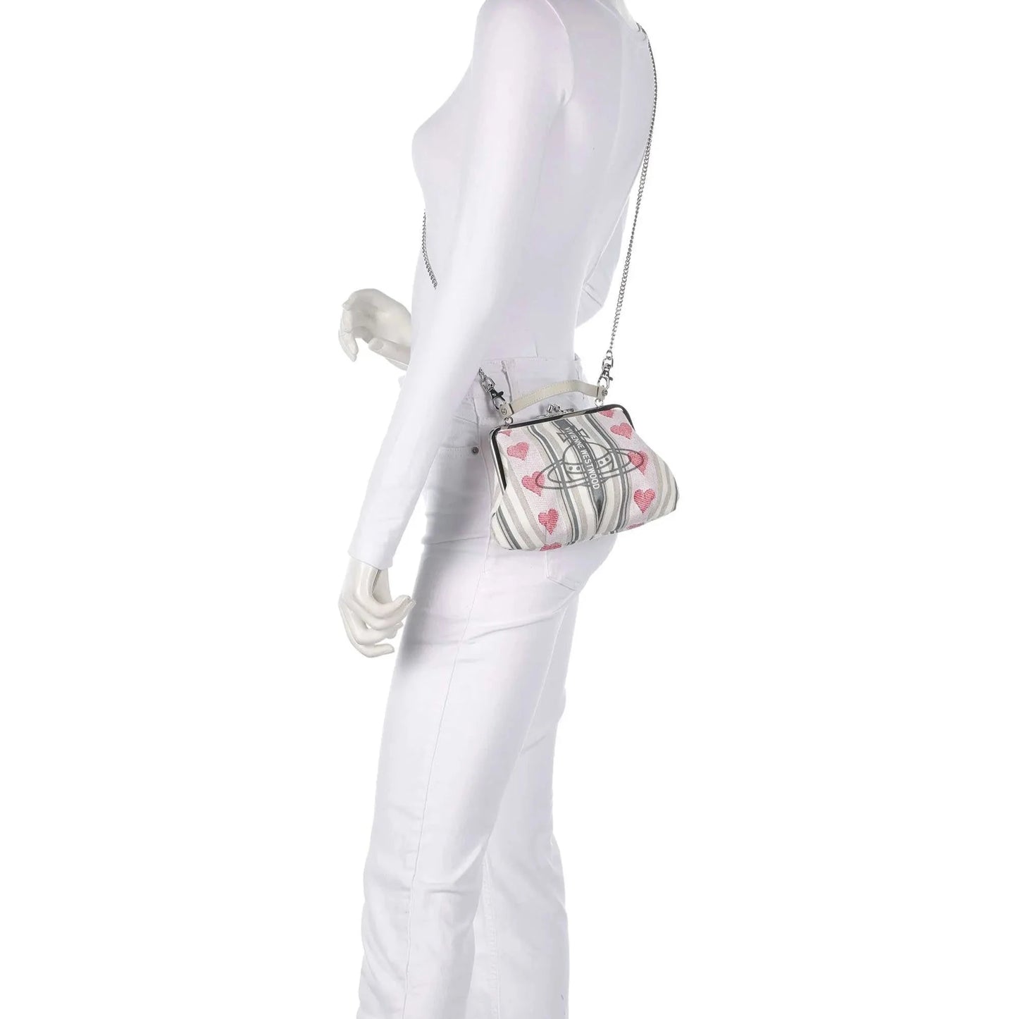 Vivienne Westwood linen granny bag