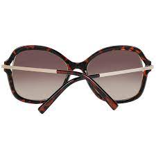 Guess Brown Butterfly Ladies Sunglasses