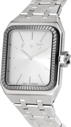Off-White Square Frame Quartz Watch.