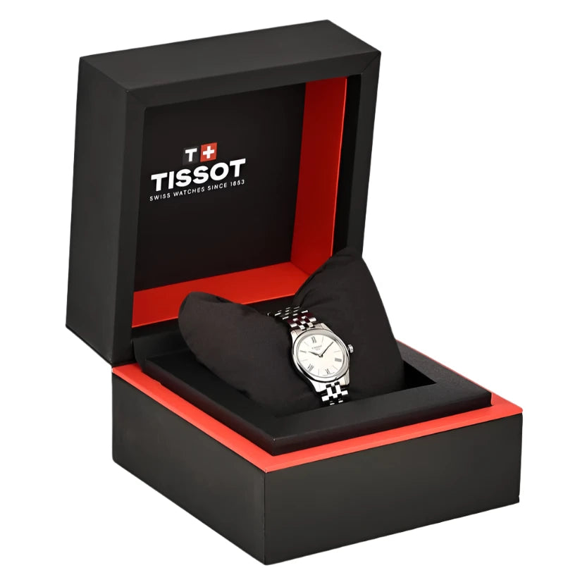 Tissot Tradition Thin White Dial Ladies Watch