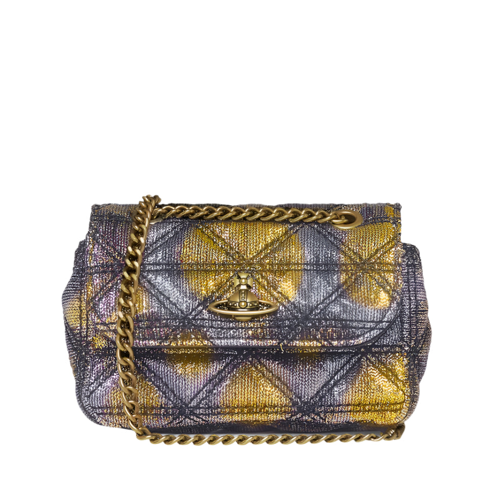 Vivienne Westwood metallic Small Jacquard Purse With Chain