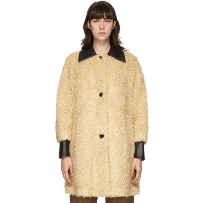 MM6 Maison Margiela shearling coat