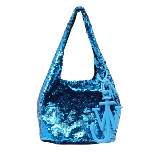 JW Anderson mini sequin shopper bag