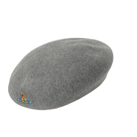 Vivienne Westwood orb beret in grey