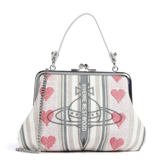Vivienne Westwood linen granny bag