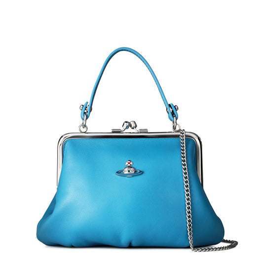 Vivienne Westwood blue granny bag