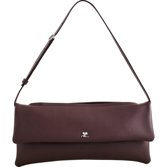 Courrèges Cuff leather shoulder bag