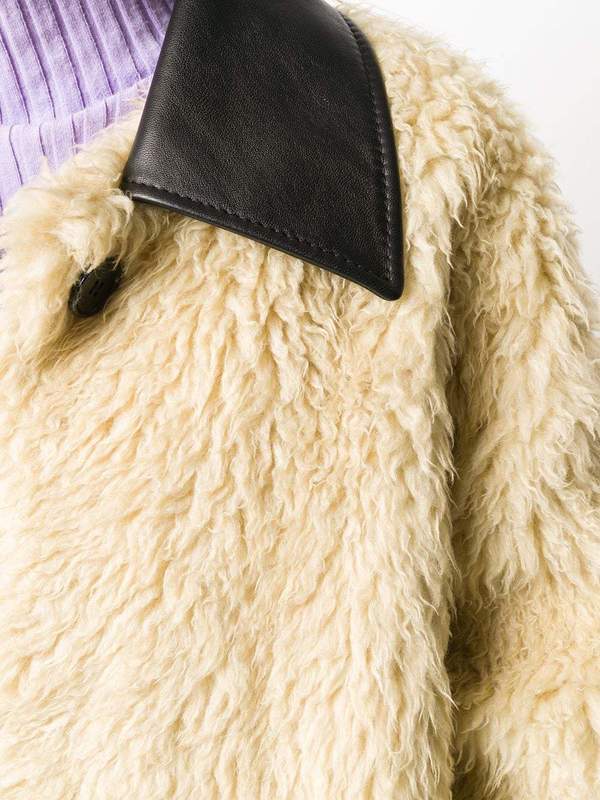 MM6 Maison Margiela shearling coat
