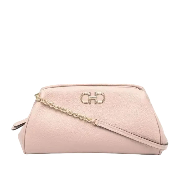 Ferragamo Gancini Leather Bag