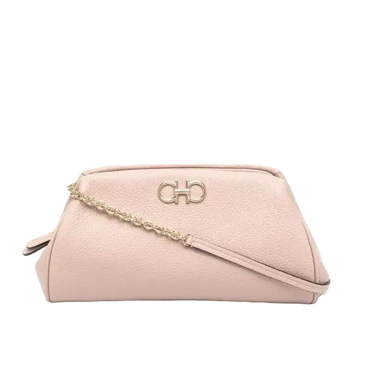 Ferragamo Gancini Leather Bag