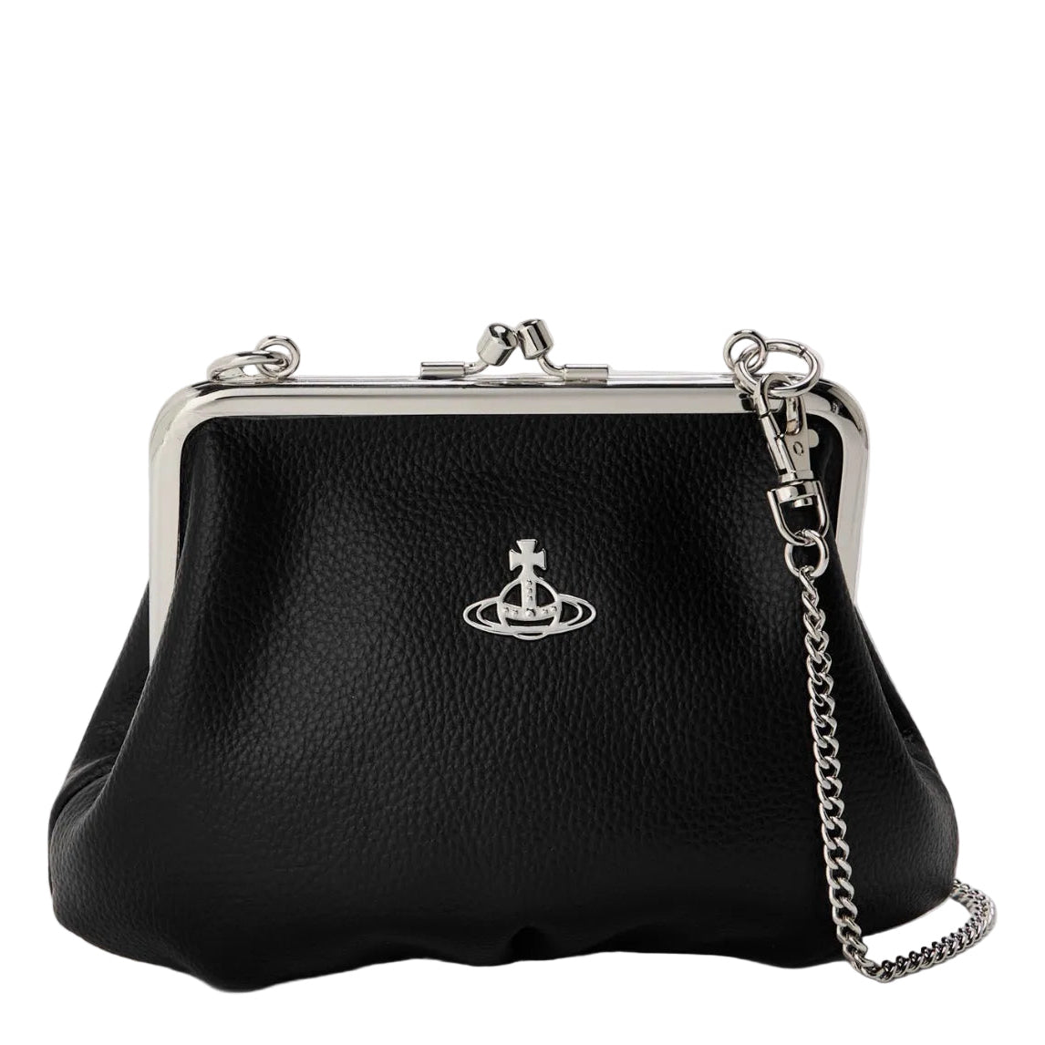 VIVIENNE WESTWOOD 100% leather granny bag