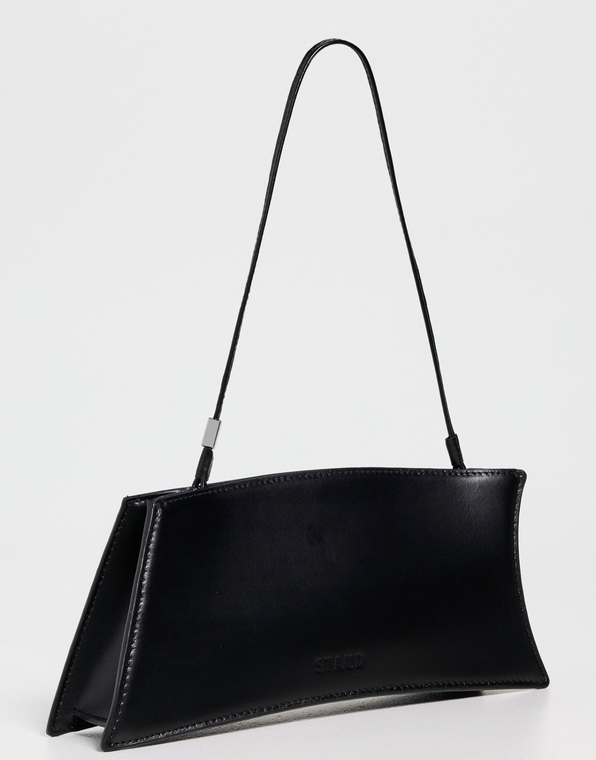 STAUD Coco Smooth Leather Shoulder Bag